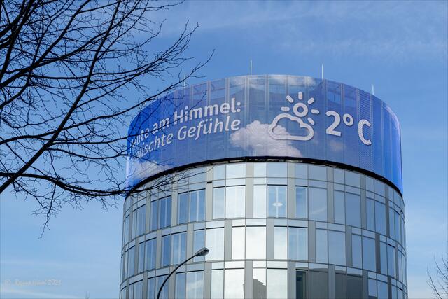 Die Wetterlage am Sonntagnachmittag