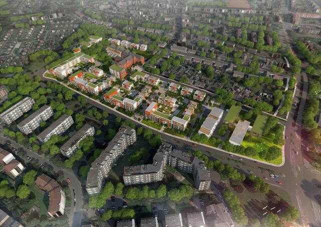 Das gesamte Areal um das St. Barbara-Hospital und die Adolph-Kolping-Schule soll zu einem Vorzeigeviertel für die Gesamtstadt werden. Die Planungen sind beeindruckend. Letzte Details werden derzeit geklärt. Der Baubeginn soll noch in diesem Jahr erfolgen.
Foto: Hector3
