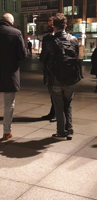 Warme Worte fand unser OB als er über die Corona-Krise berichtete.