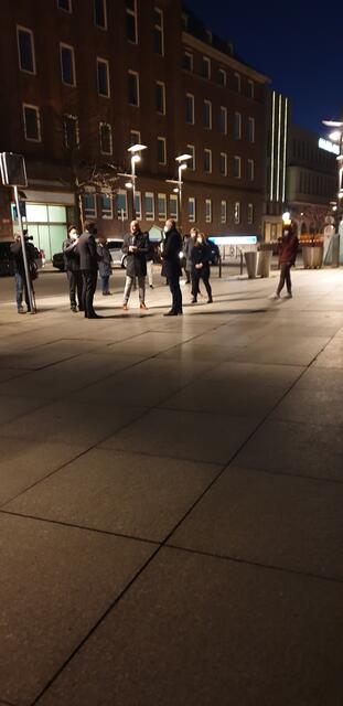 Die Presse im Gespräch mit unserem Oberbürgermeister. 