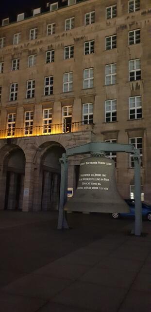 Die Lichter sehe ich schon von weiten.