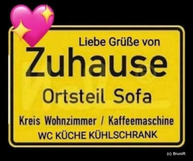 Bin fast nur noch zu Hause! :-(((