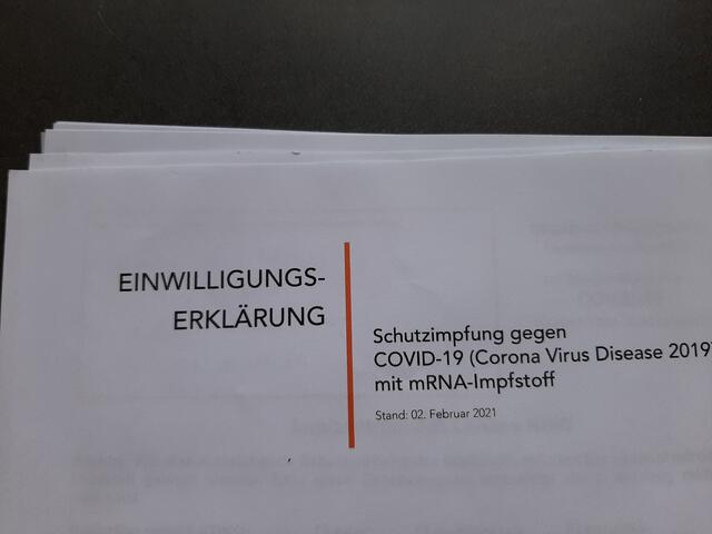 Einwilligung