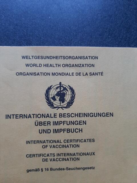 der Impfpass