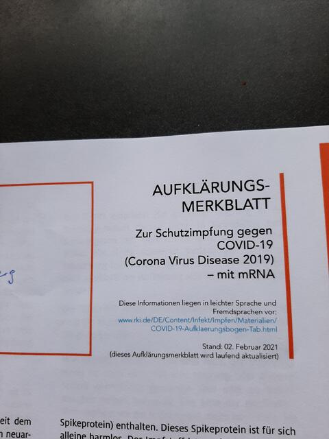 gründlich durchgelesen