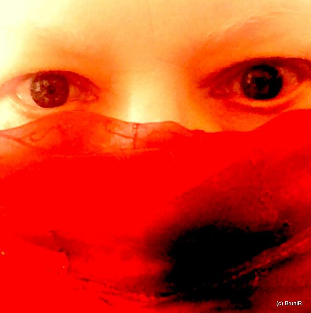 MASKE tragen... mag ich nicht!  :-(((