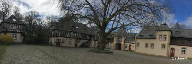 Panorama am Schloss Eller - Dort bin ich oft!