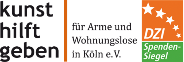 Logo des Vereins kunst hilft geben e.V.