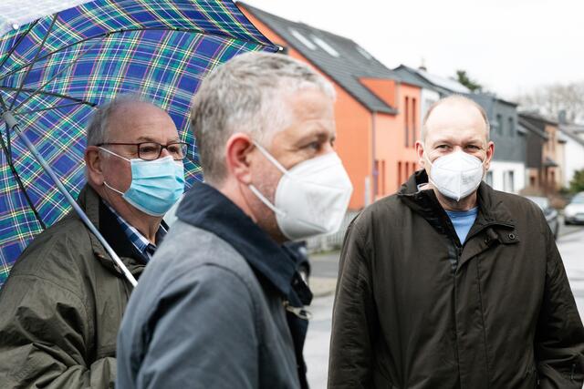 Von links nach rechts: Klaus Hauschild, Jörg Löbe und Armin Oehlhof. Foto: Bartosz Galus.