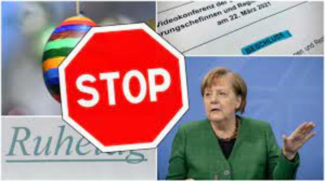 Bundeskanzlerin beugt sich dem Druck der Konzerne - coronabedingte Schließung von Betrieben selbst für zwei Tage wurde gekippt