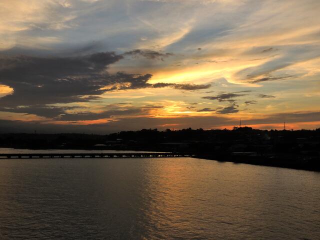 Sonnenuntergang vor Costa Rica
