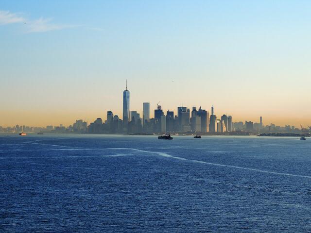 Manhattan im Licht der Morgensonne