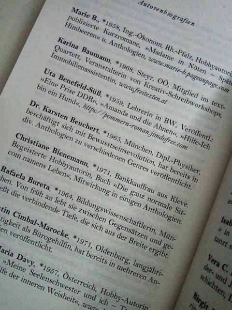 ...FRAUEN aus ganz Deutschland und Umgebung... dabei; auch vom Niederrhein, Christiane Bienemann :-)