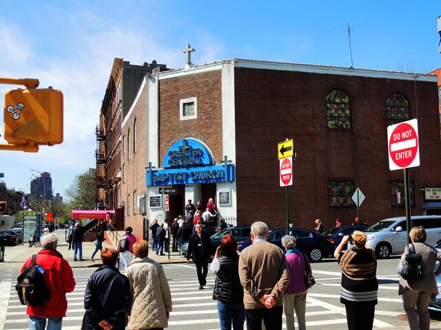 New York
Hier haben wir einen Gospel-Gottesdienst mitgemacht.