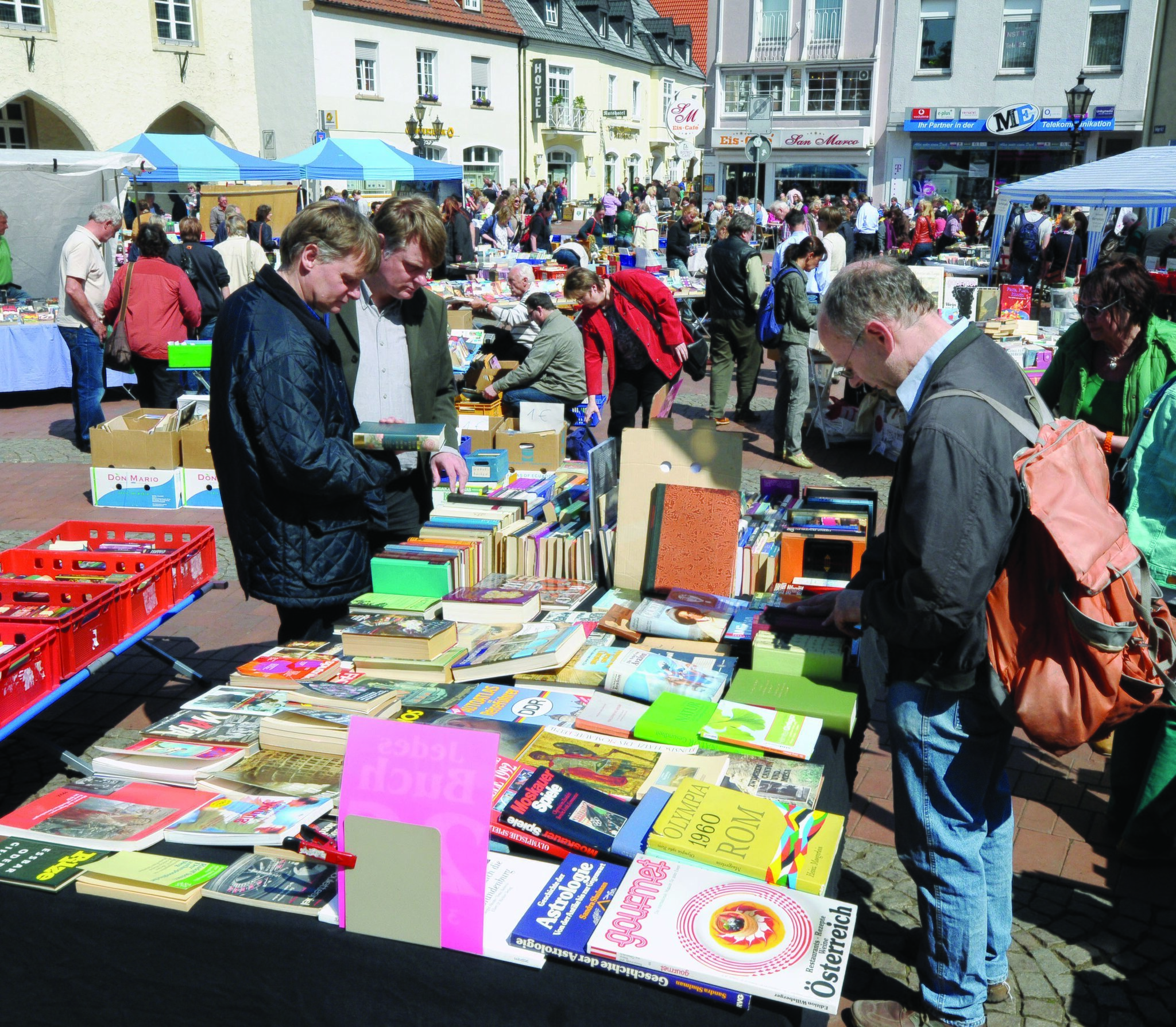 Neuer Termin am 7. August: Halterner Büchermarkt am 1. Mai 2021 fällt aus - Haltern