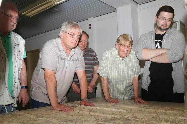 Gerd Biedermann beim Treffpunkt Stadtarchiv.