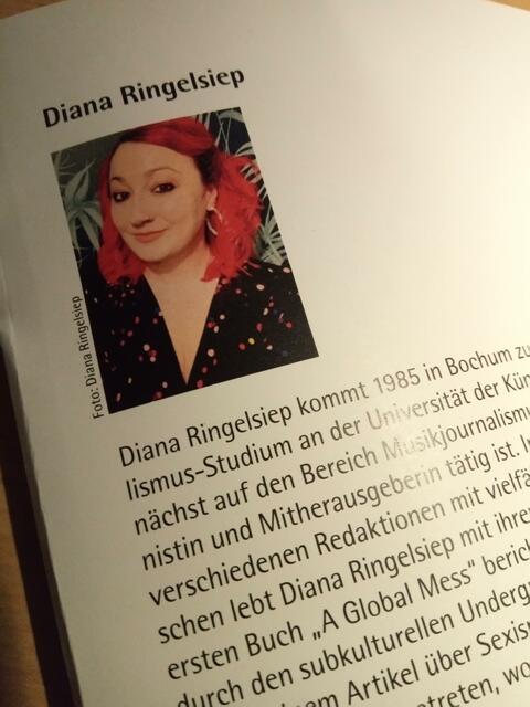 ...sie schrieb die Texte dazu, Diana Ringelsiep