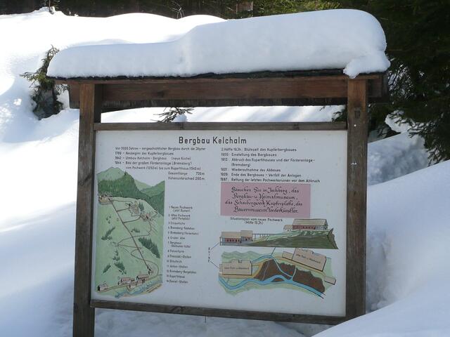Bergbau Kelchalm (Bochumer Hütte)