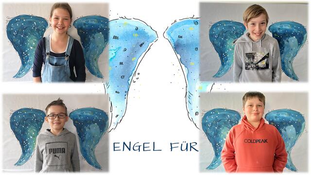 Die Aktion „Engelflügel“ ist bei den Schülerinnen und Schülern der Realschule St. Ursula sehr gut angekommen.