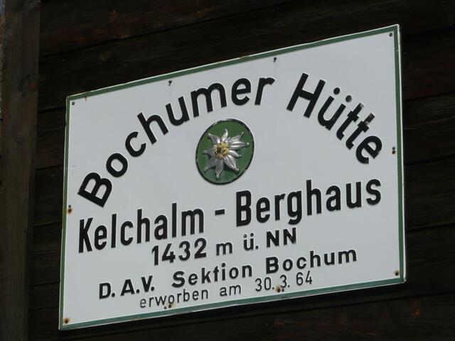 Bochumer Hütte auf der Kelchalm (1432 m)