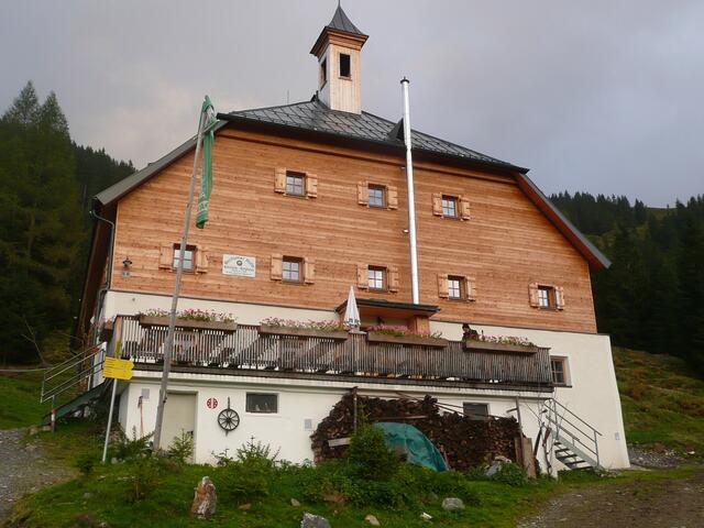 Die Hütte nach der Renovierung