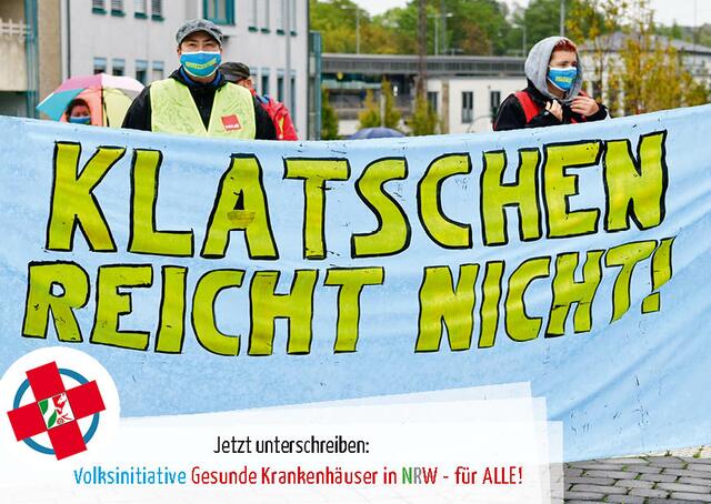 Volksinitiative für Gesunde Krankenhäuser in NRW - für ALLE!
