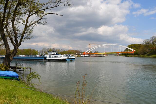 Das Dattelner Meer - Hier treffen der Dortmund-Ems Kanal und der Wesel-Datteln-Kanal aufeinander.