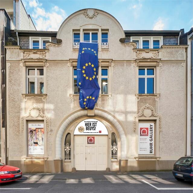 "Hier ist Beuys" - Ruhrkunsthalle in der Stadt Mülheim mit der RUHR GALLERY , dem KuMuMü und dem "Kunsthaus Mülheim Mitte"