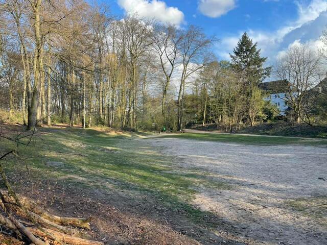 Der Bolzplatz an der Grenzallee.