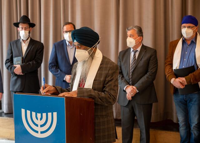 Mohinder Singh Nagpal, Sikh-Gemeinde Essen. | Foto: Mohinder Singh Nagpal