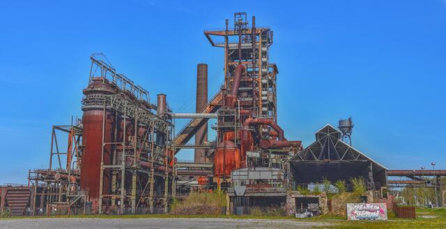 Die Überbleibsel am Nachmittag