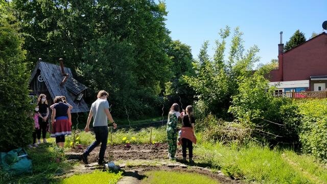 Resilienzförderung im Schulgarten Gewusel im Gemüsegarten DortmundNord