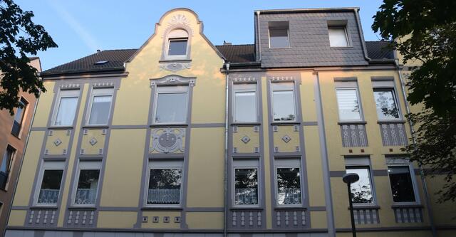 Fassade in der Friedhofstraße