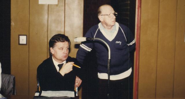 Organisationsteam der Lüner Stadtmeisterschaften im Turnen 19: Hermann und Heinrich Wenning