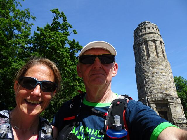 Bismarkturm in Stadtpark Bochum.