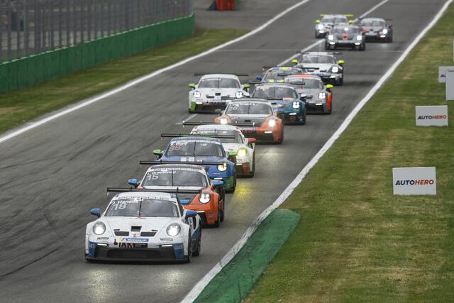 In Monza war der Hildener Rennsportler vom Pech verfolgt.