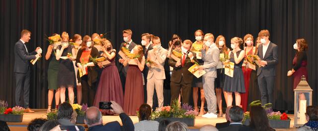 Die Q2 a, LK Englisch von Studienrätin Susan Rüther | Foto: Dirk Kleinwegen