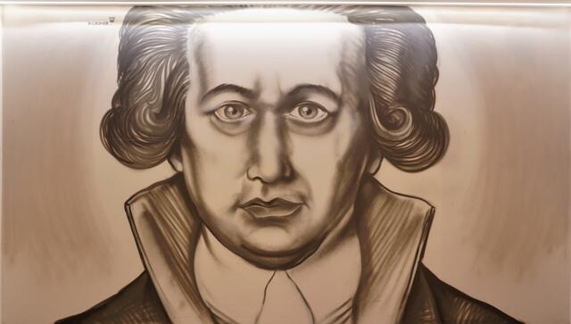 So sah er wohl aus - der Goethe