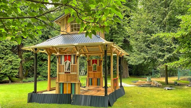 Aljoscha Gößling: Temporäres Park-Haus | Foto: © Margot Klütsch