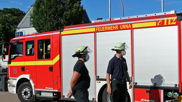 Foto  © Jürgen Thoms - Aus der Serie: Unterwegs mit Renate Nick bei der Jugendfeuerwehr in Unna-Massen 