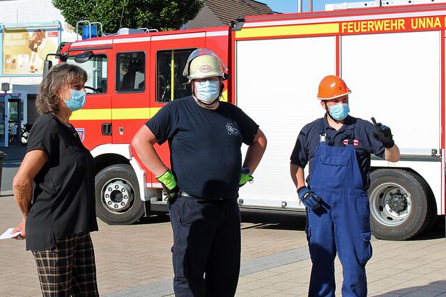 Foto  © Jürgen Thoms - Aus der Serie: Unterwegs mit Renate Nick bei der Jugendfeuerwehr in Unna-Massen 