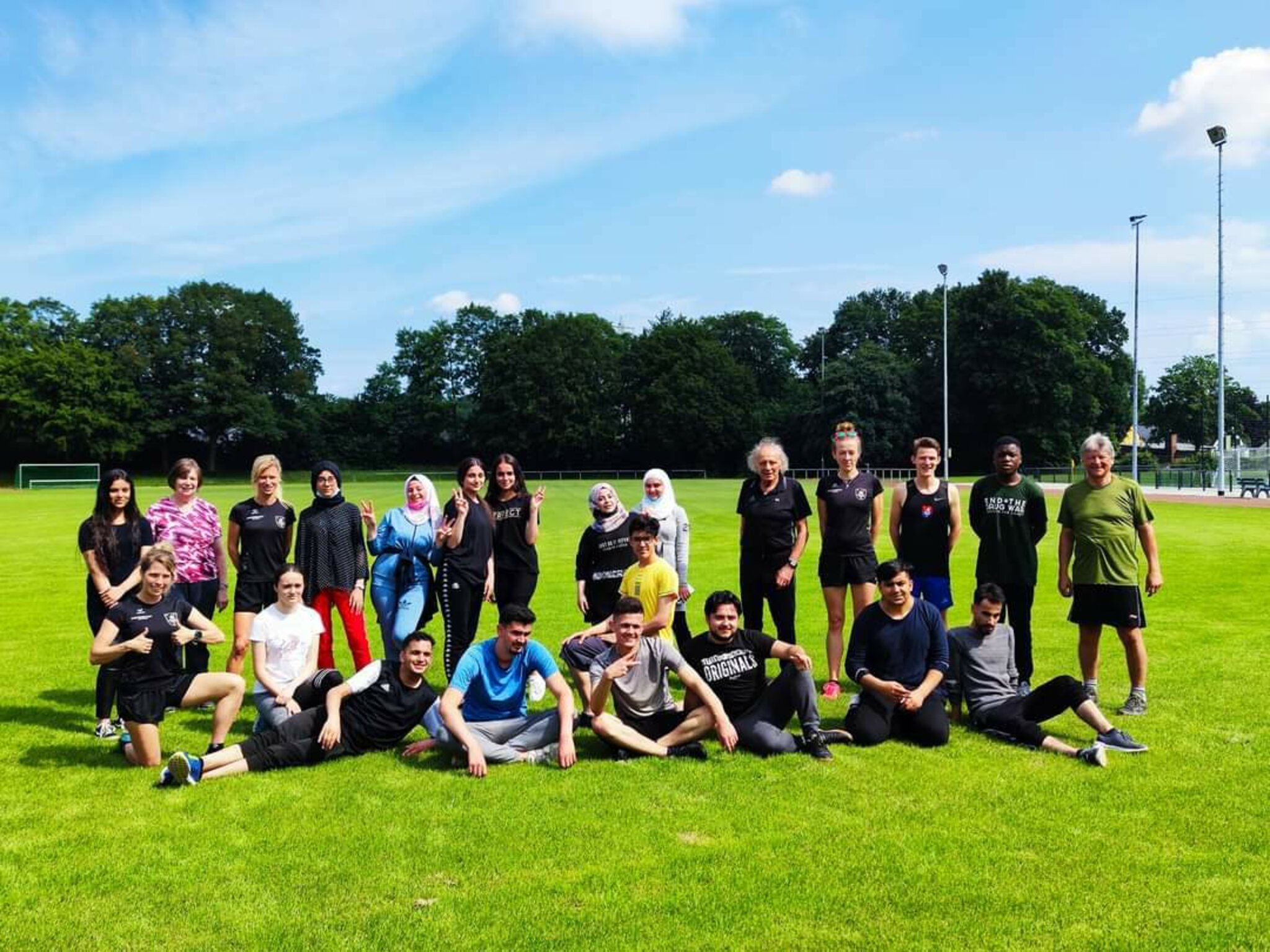 Sport verbindet Sportaktionstag für geflüchtete und Migranten BedburgHau