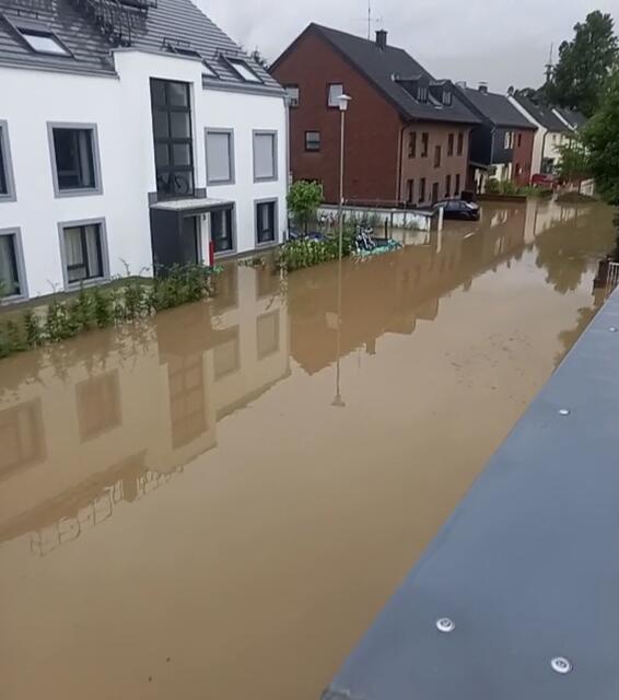 Die Wupper in Leverkusen