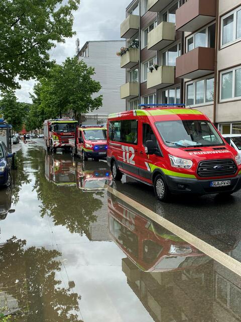 Einsatz in Wuppertal.