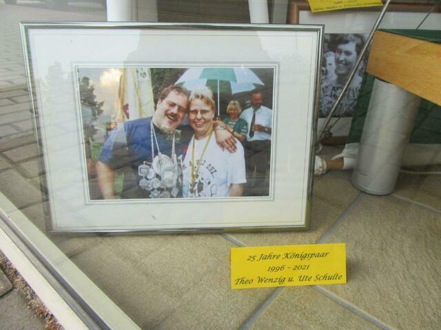25 Jahre Lürbker Königspaar
Theo Wenzig und Ute Schulte
