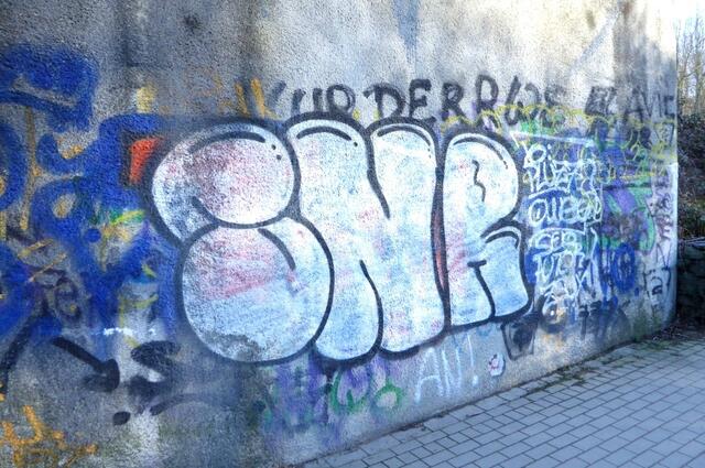 Graffiti im Bubble Style