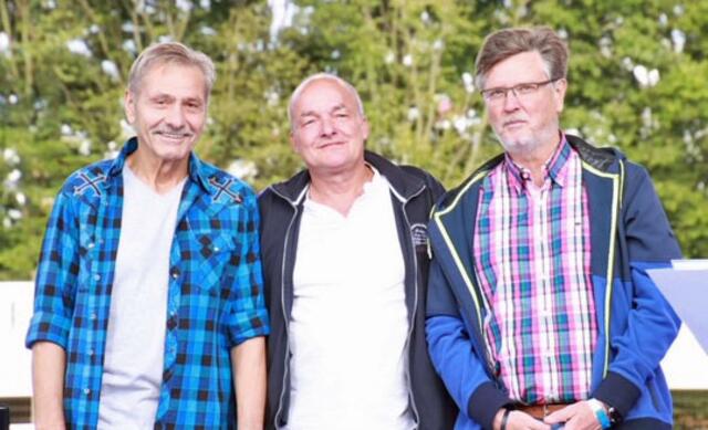 v.l.: Bernd Mosler(Vereinsgründer), Dirk Metze, Hanno Lüke | Foto: Lothar Rittberger
