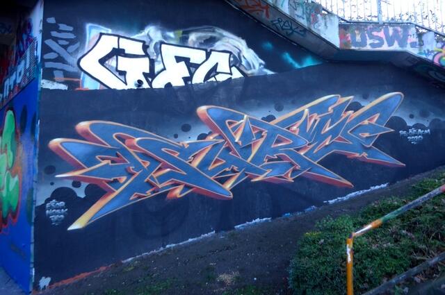 Graffiti im Wild Style