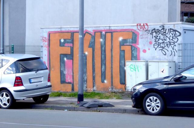 Graffiti im Straight Style