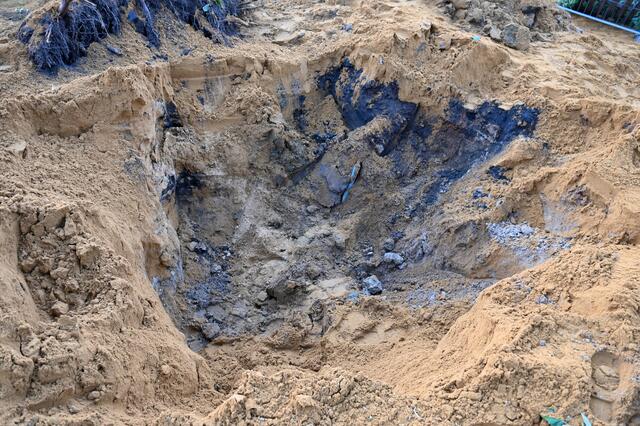 Über 600 Menschen im Dorstener Ortsteil Altendorf-Ulfkotte mussten am Mittwochnachmittag ihre Häuser verlassen. Grund: Eine Bombe aus dem Zweiten Weltkrieg wird am frühen Abend in Altendorf-Ulfkotte gesprengt.  | Foto: Bludau